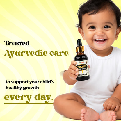Vital Kare Baby Drops – Ayurvedic Growth & Brain Tonic for Infants & Children