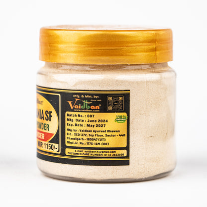 Vaidban Withania SF Fine Powder – Premium Nagori Ashwagandha Powder