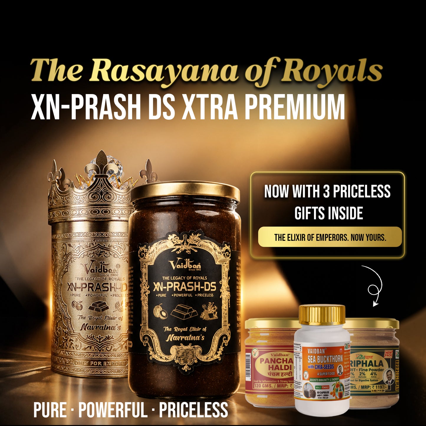 XN-PRASH-DS | Premium Chyawanprash - The Legacy of Royals
