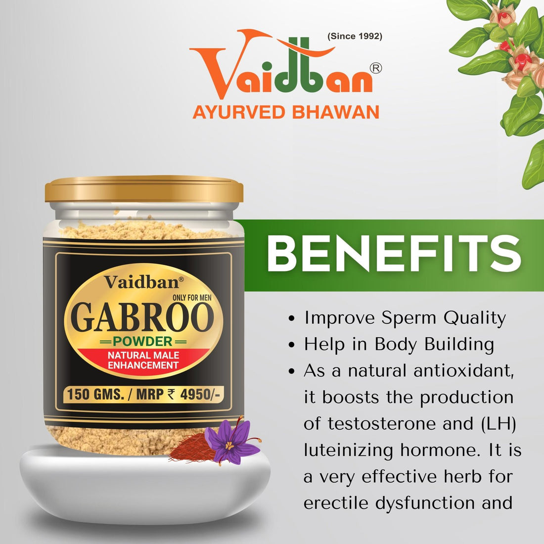 Gabroo Powder Benefits